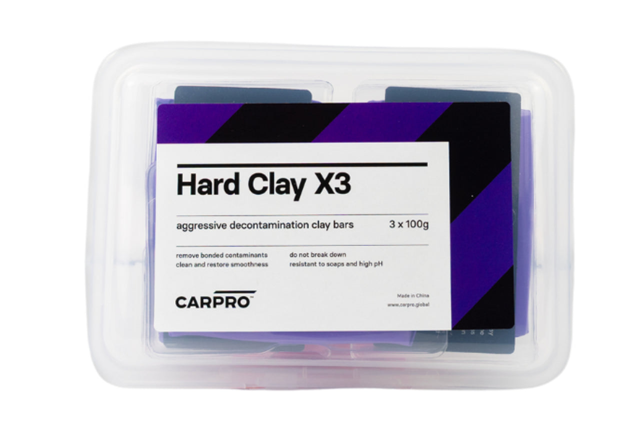 CarPro Hard Clay Set 100g X3 (gruba)