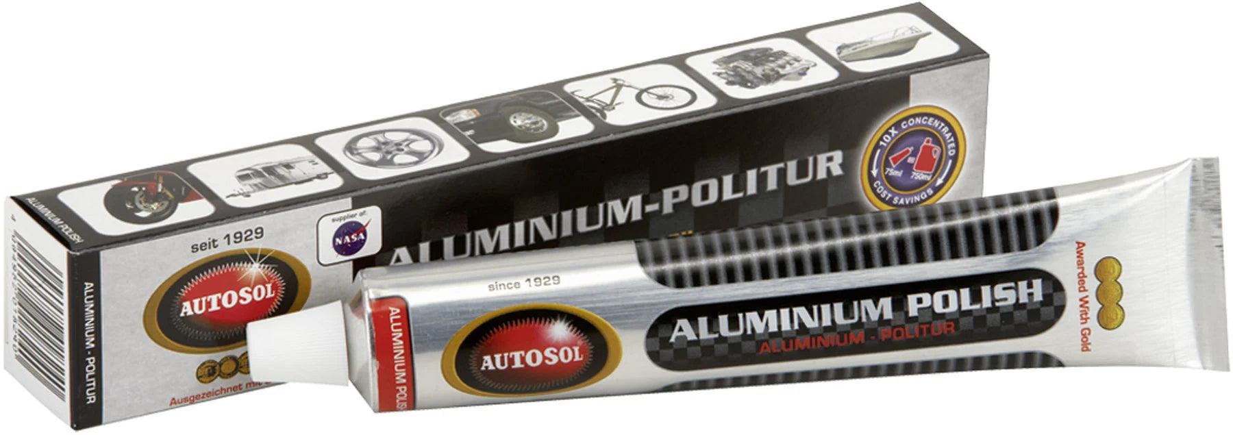 Autosol pasta za poliranje aluminija 75 ml