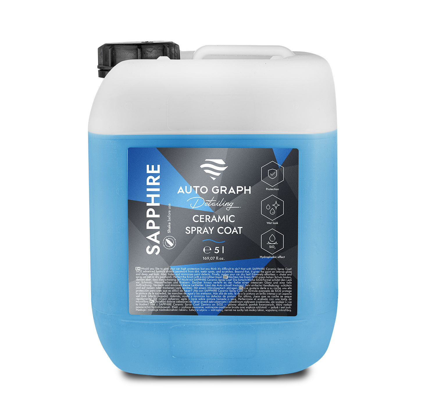 Auto Graph Sapphire Ceramic Spray premaz 5L