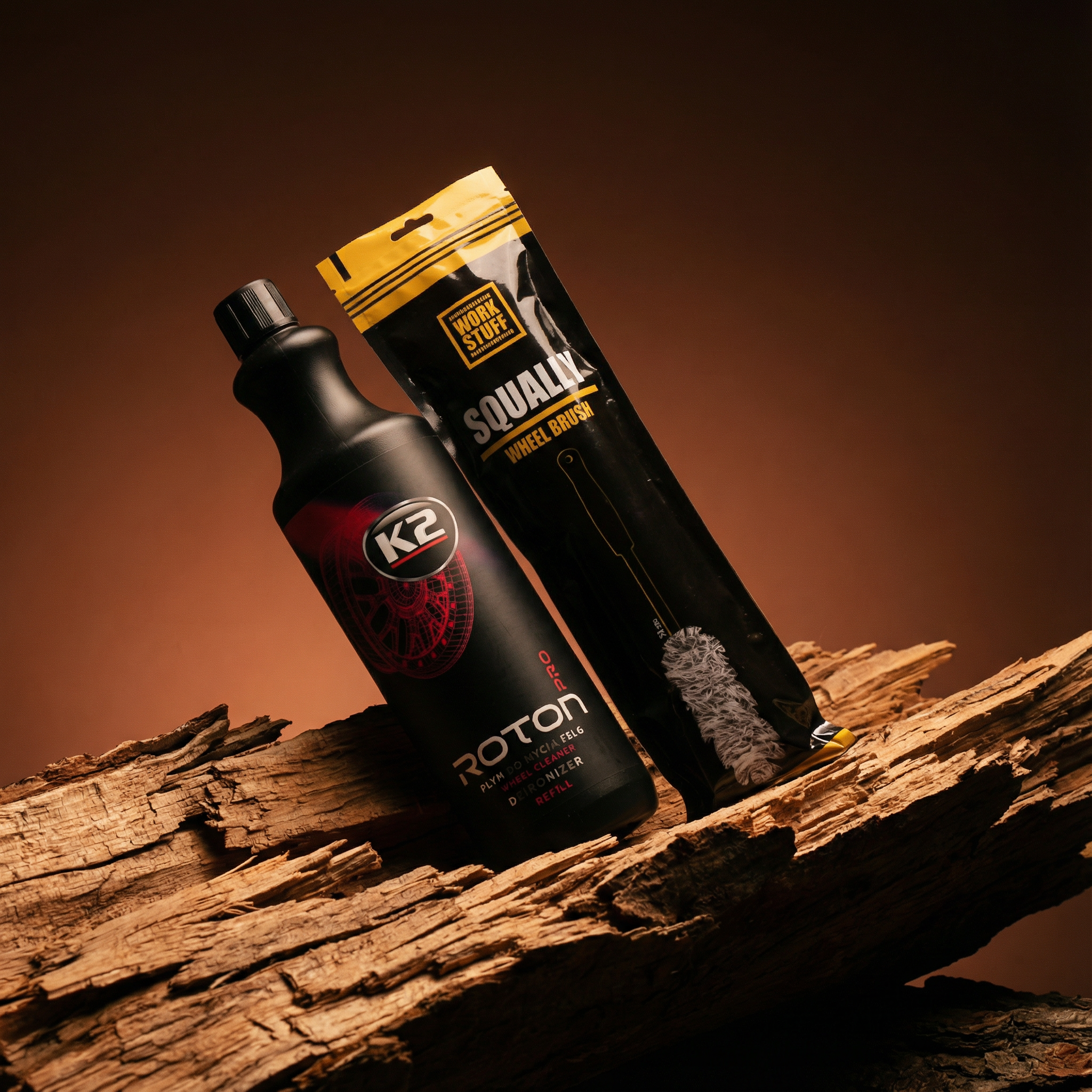K2 Roton PRO + Set četki za felge – Komplet za temeljito čišćenje felgi