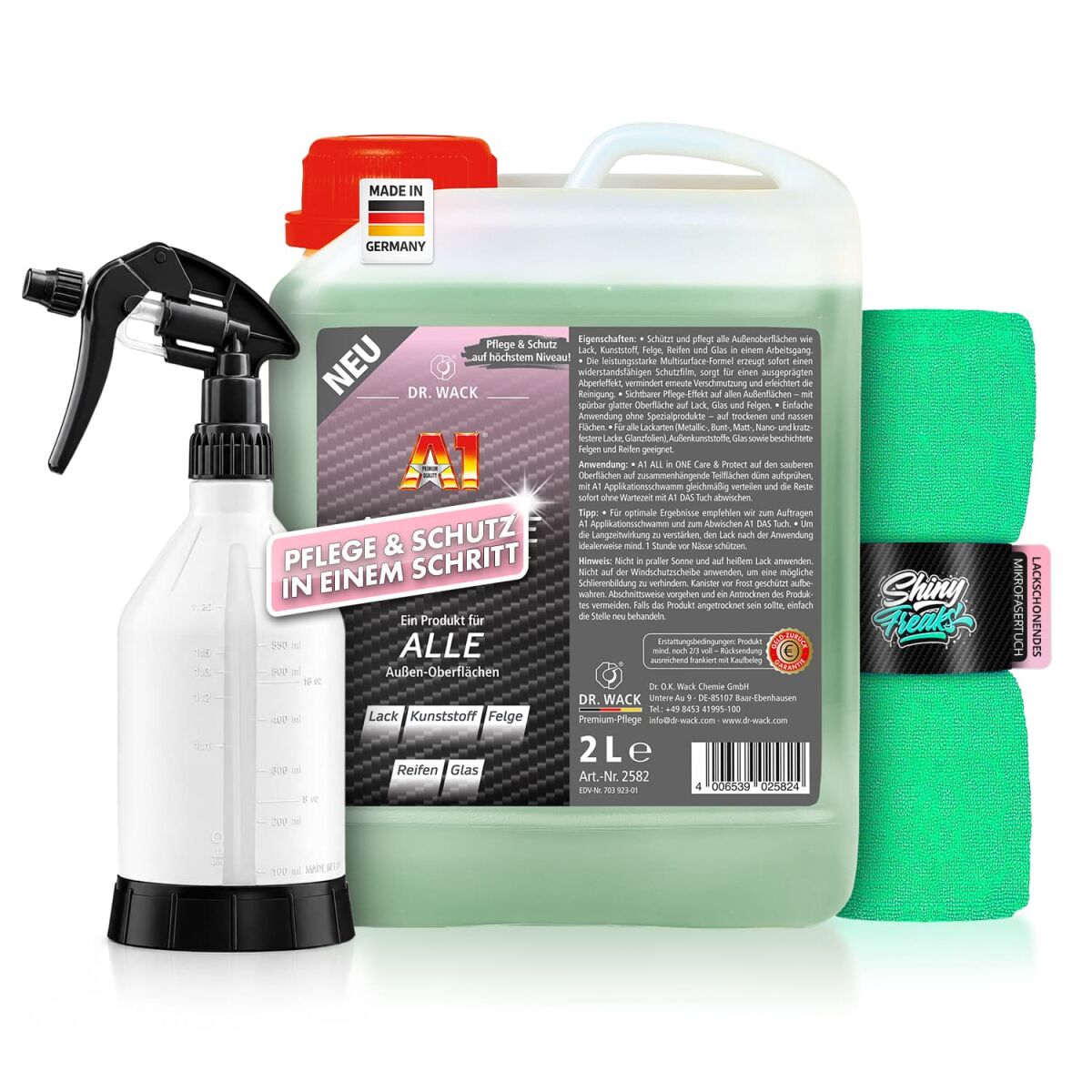 Dr. Wack A1 ALL in ONE Care & Protect 2 L – komplet za nego