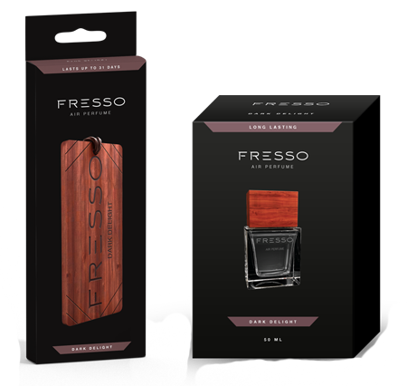 Fresso drveni privjesak Dark Delight