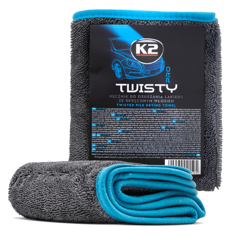 K2 Pro Twisty mikrovlakna 40x60cm 600gsm