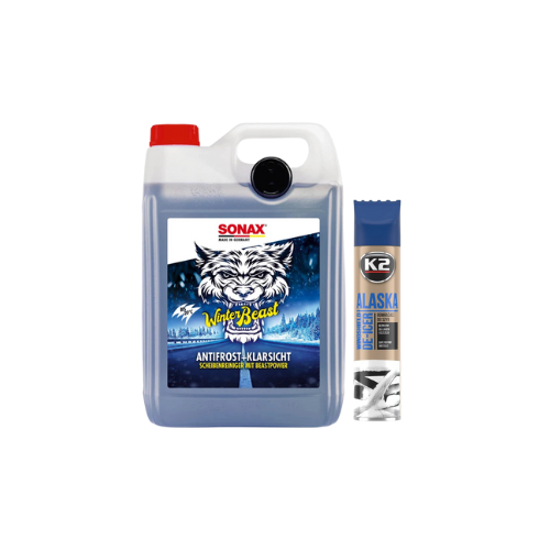 Zimski set za stakla (Sonax + K2)