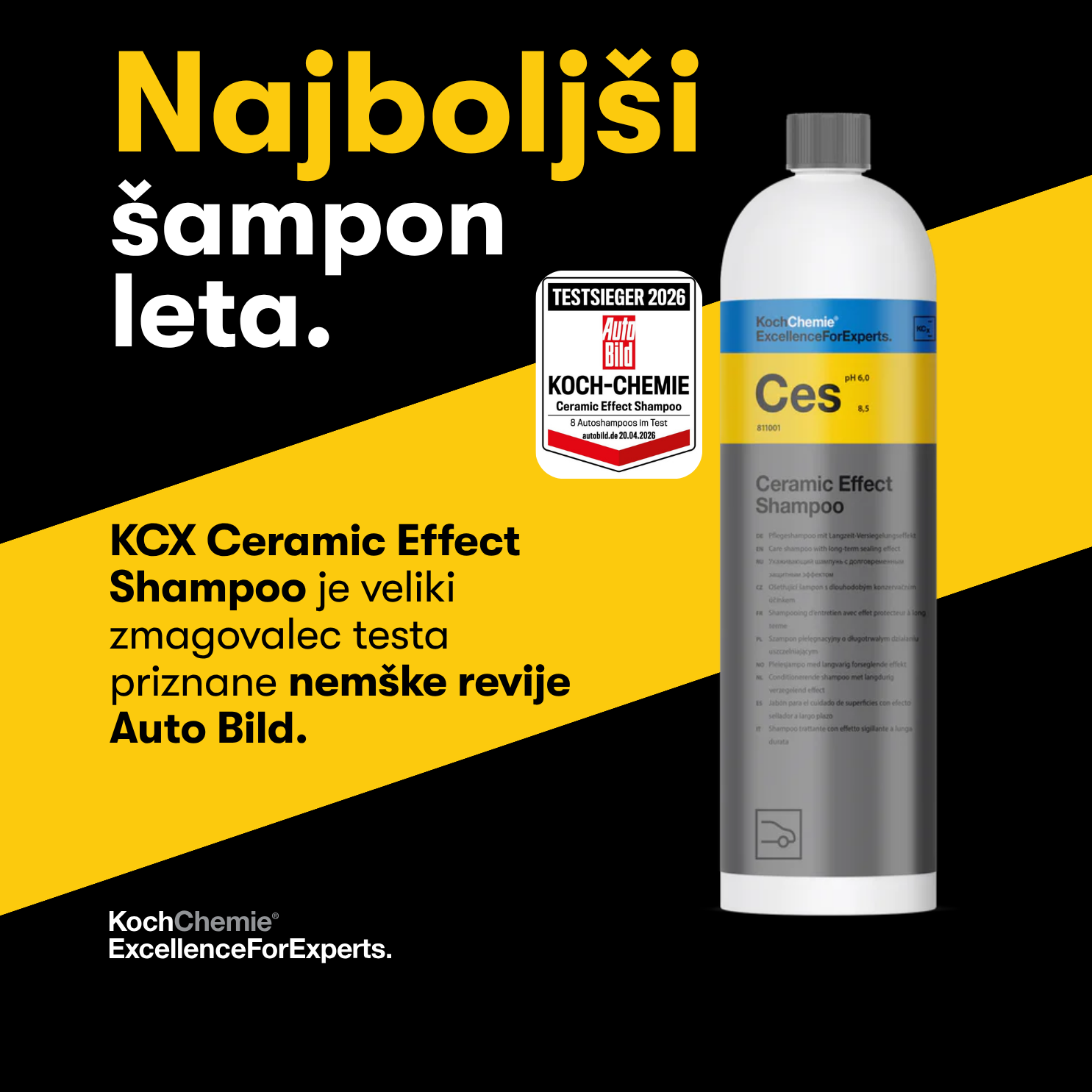 KOCH šampon za keramički efekt 1000 ml