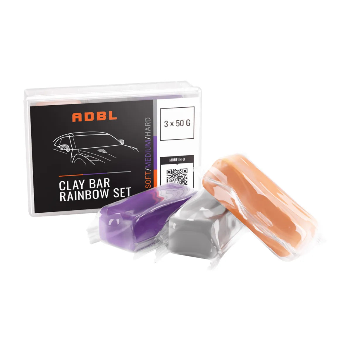 ADBL Clay Rainbow Set 3 x 50 g
