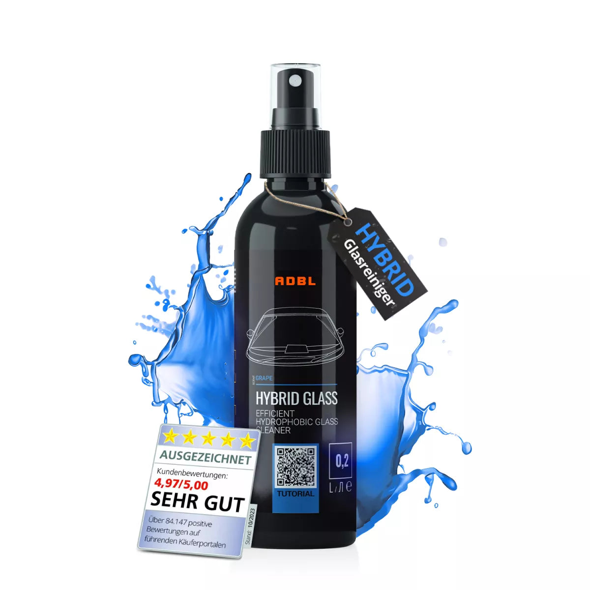 ADBL Hybrid Glass Cleaner 200ml