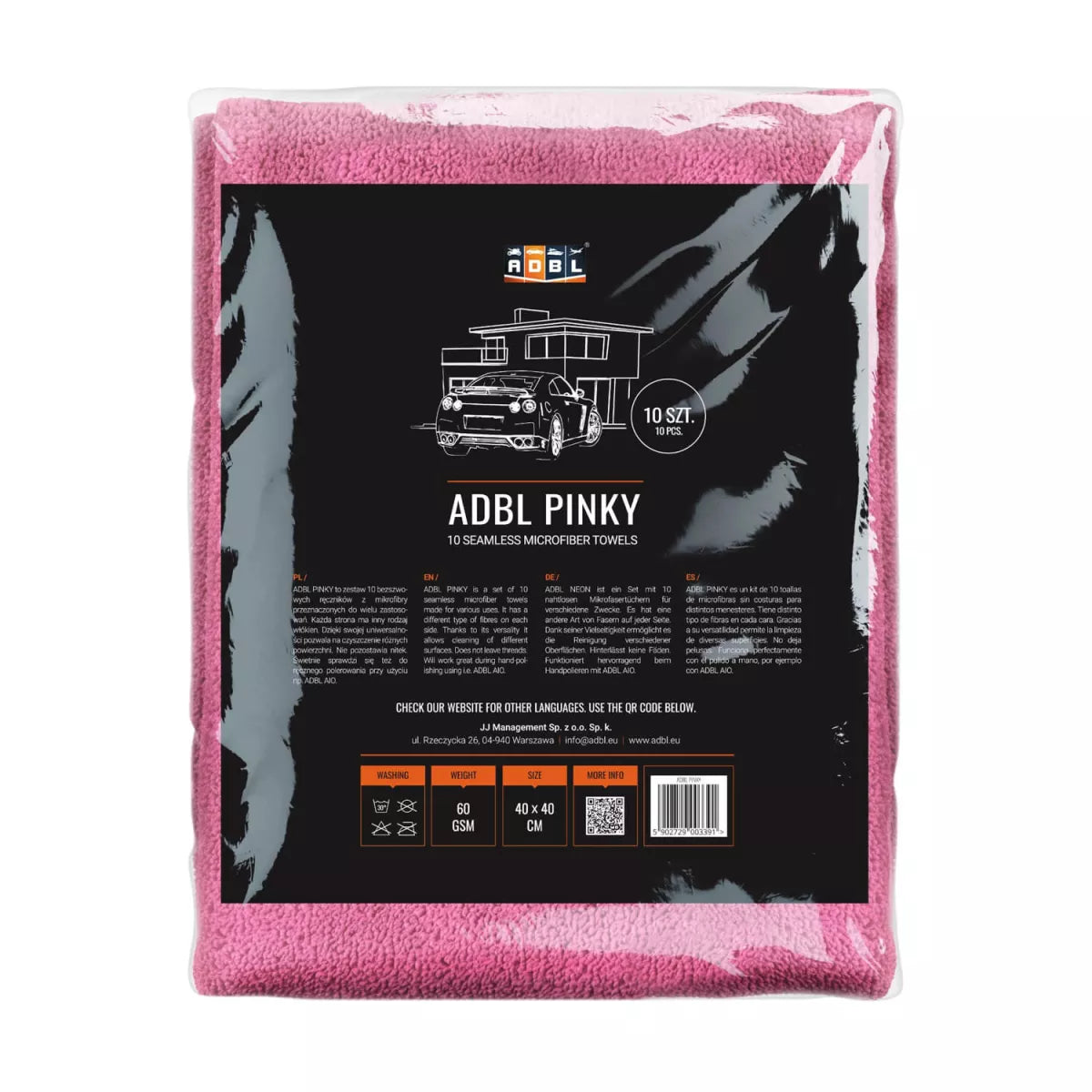 ADBL Pinky set krpa od mikrovlakana 10/1