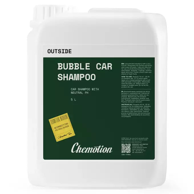 Chemotion Bubble Car Shampoo 5L (pH neutralan)