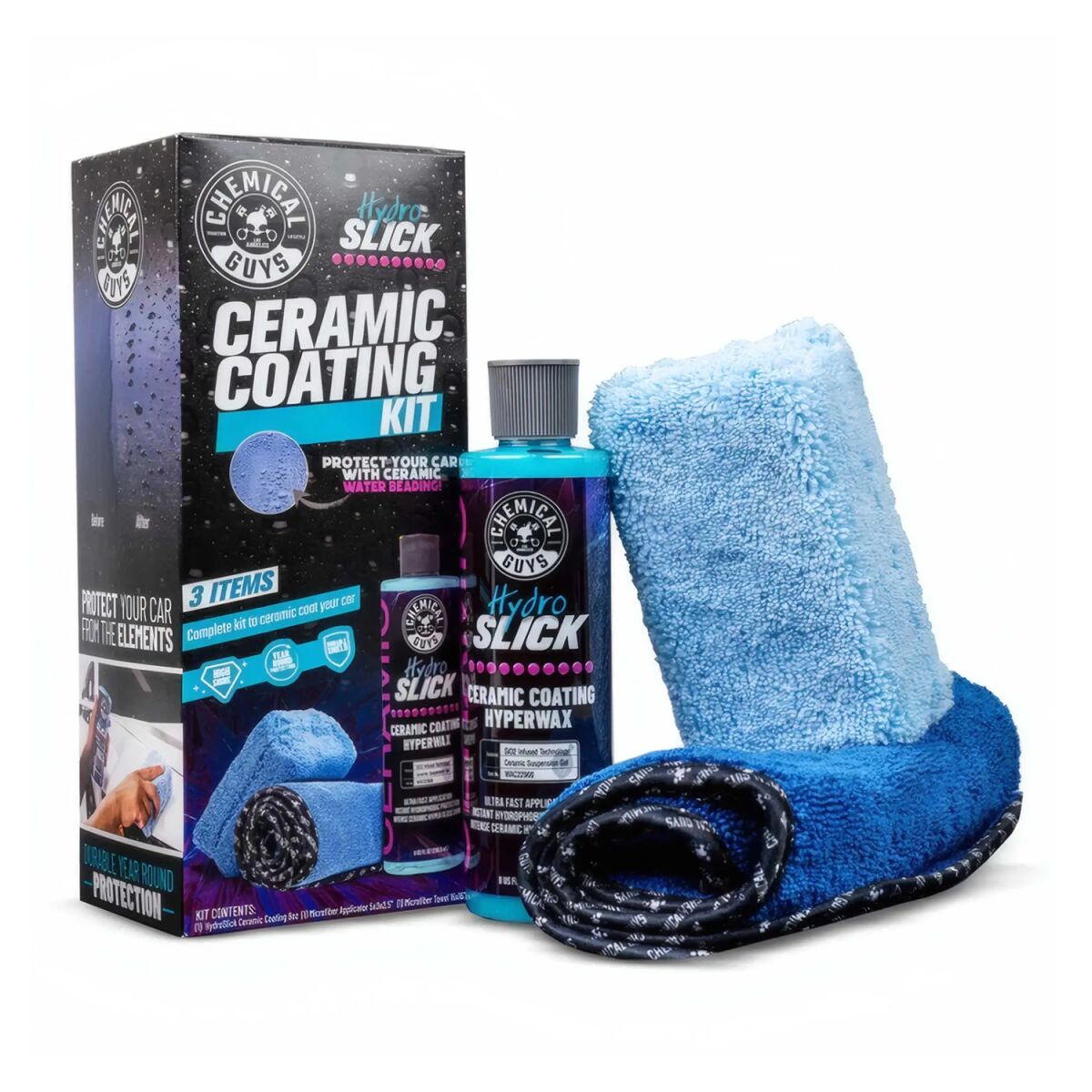 Chemical Guys HydroSlick Ceramic Kit – komplet za zaščito laka