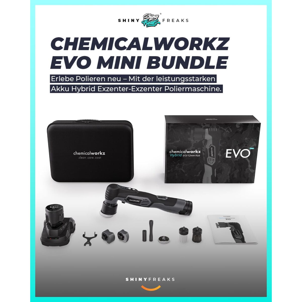 chemicalworkz EVO Mini + Sonax – komplet za natančno poliranje – pogled 3